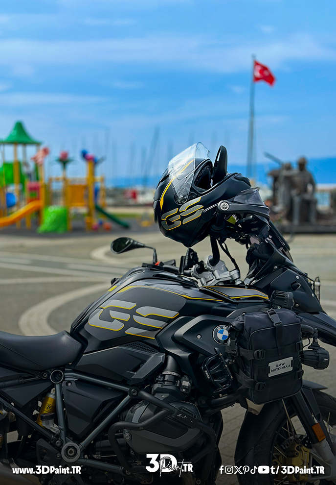 3D-Paint-TR-projeler- BMW GS Kask Tasarım Projeleri